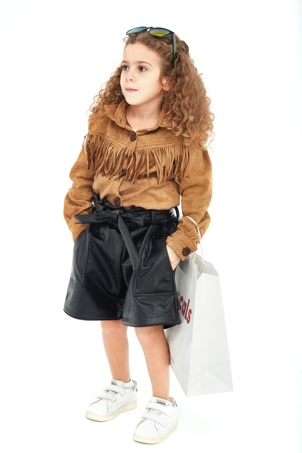 The Girl's Must-Have Leather Short